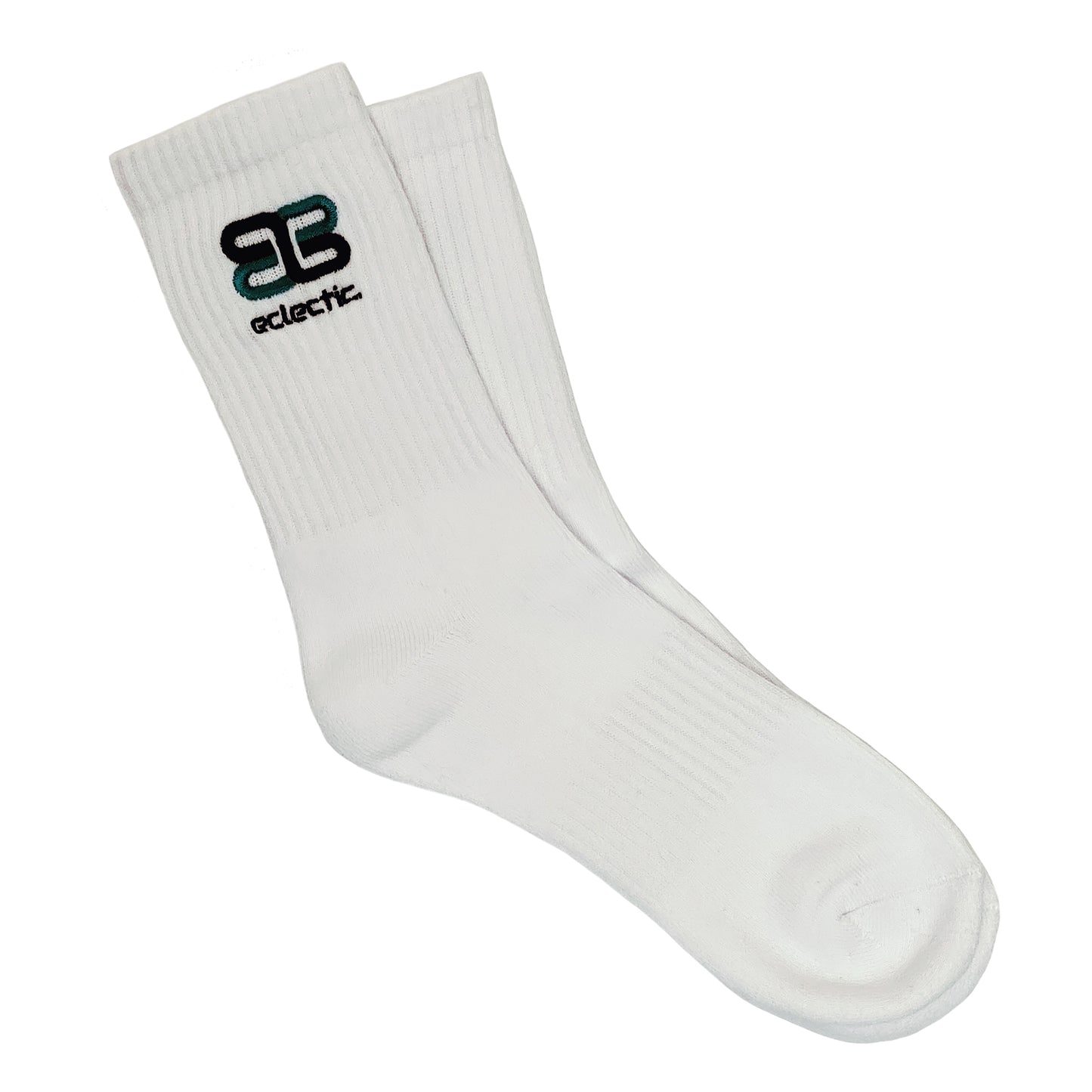 eclectic embroidered socks